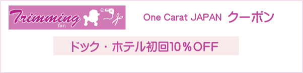群馬県高崎市のトリミングサロン One Carat JAPANのクーポン券